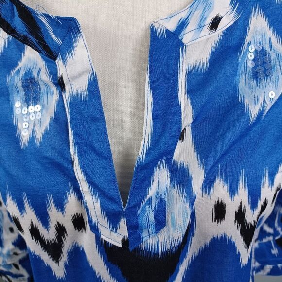 ‼️final must bundle‼️ INC International Concepts Tunic Coverup  Ethnic - Picture 3 of 6